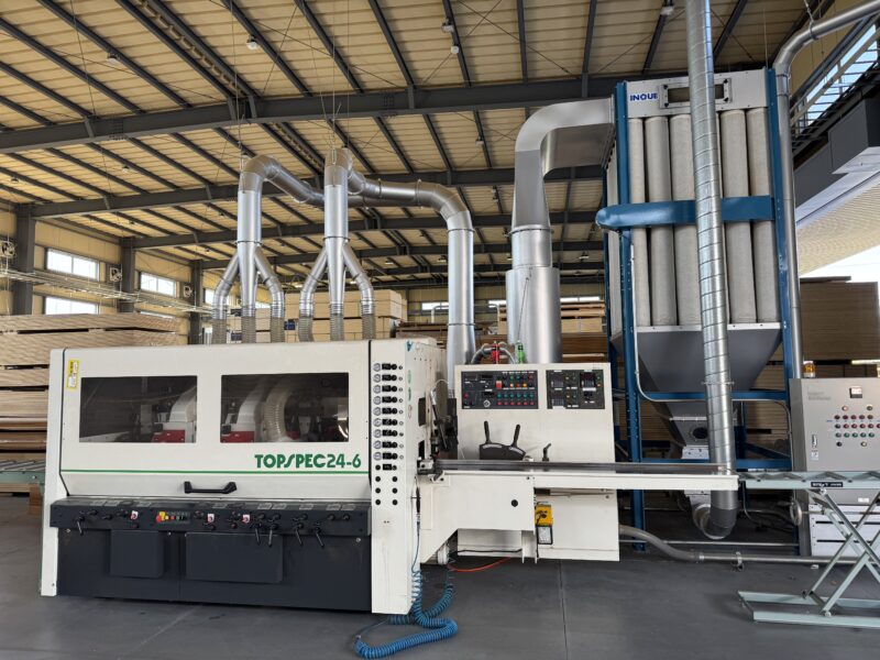 甲村ハウジング株式会社 工場加工機械 トップスペック(株) 6軸モルダー TOPSPEC24-6